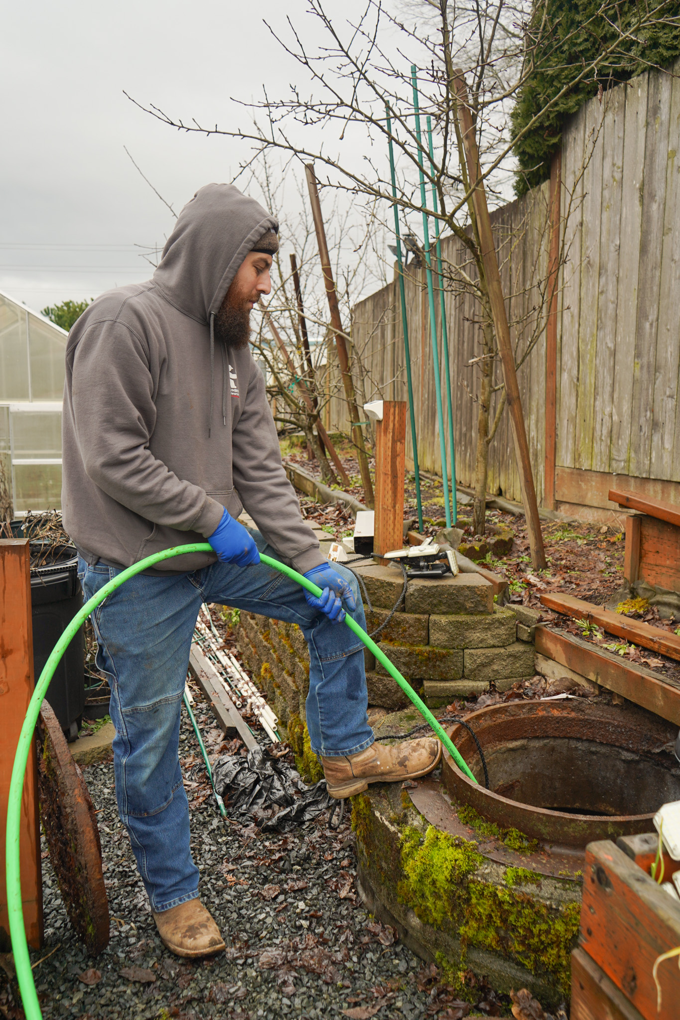 service page drain cleaning repair